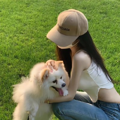 冬天的女子
